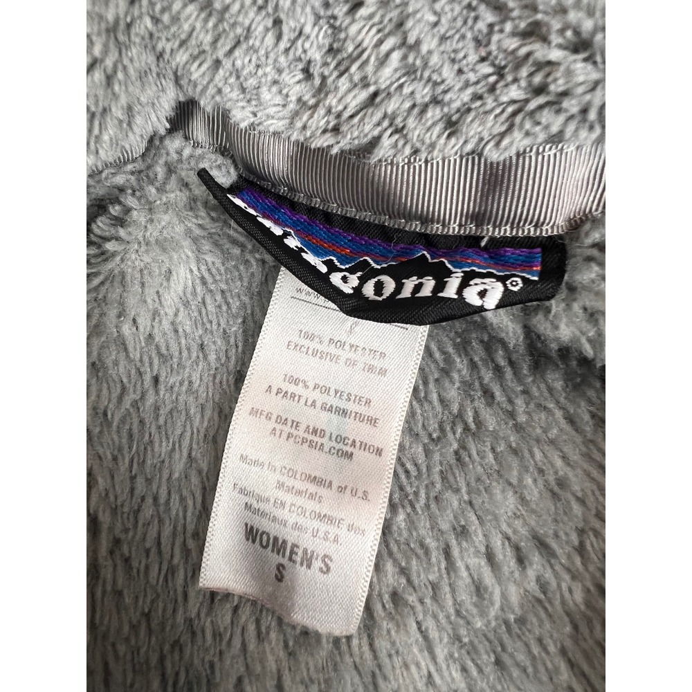 Patagonia Re-Tool Snap-T Fleece Pullover Womens Small Grey Polartec 25442‎ - Picture 3 of 5